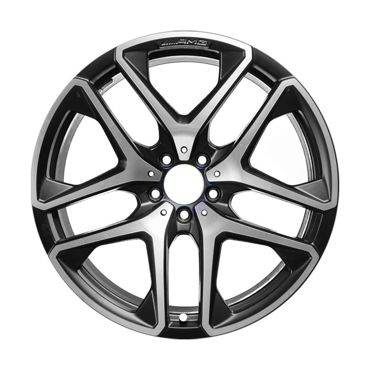 ALY85643U45 OEM Factory Wheel 20" Machined Matte Black