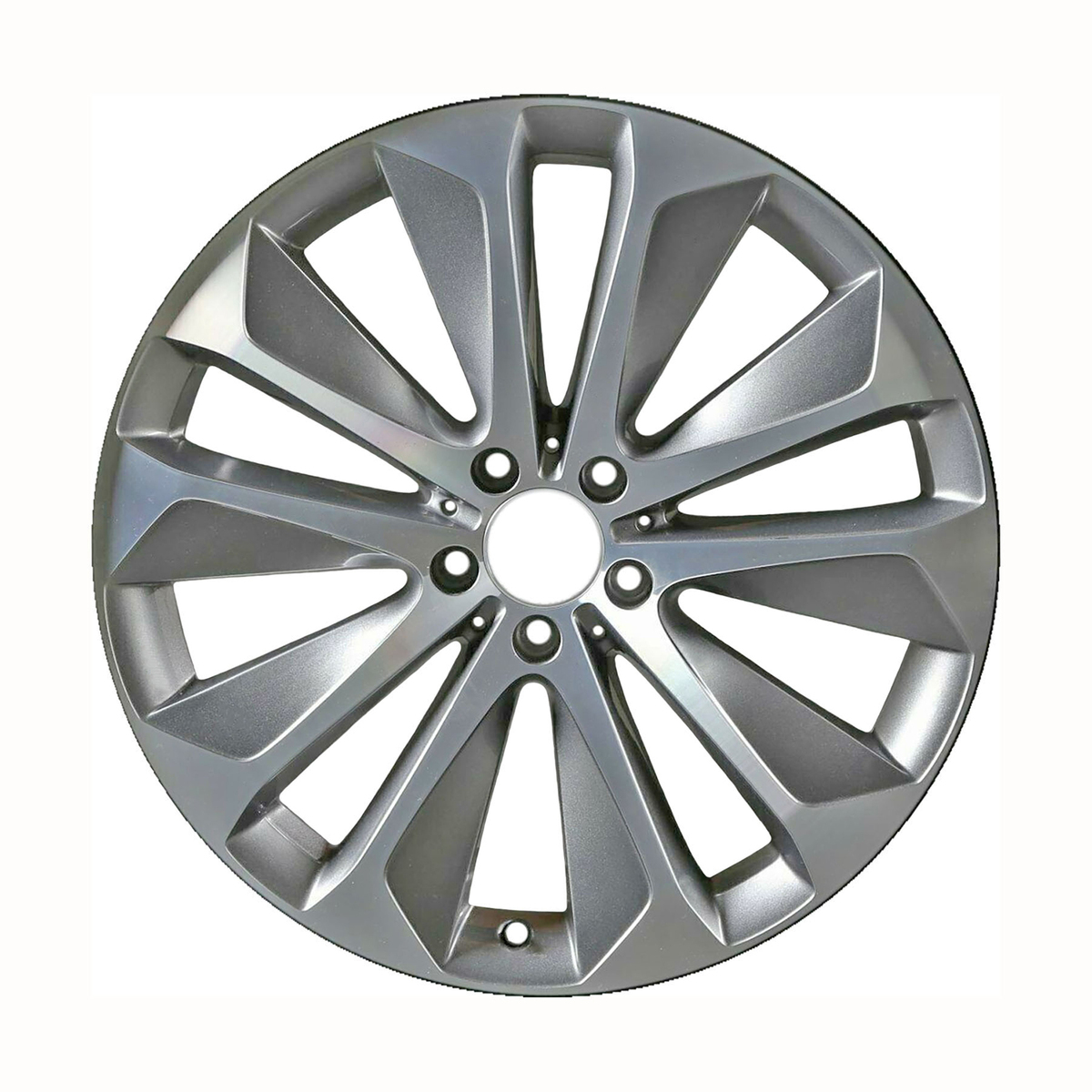 ALY85754U10 OEM Factory Wheel 20" 5x112.0 Machined Medium Silver
