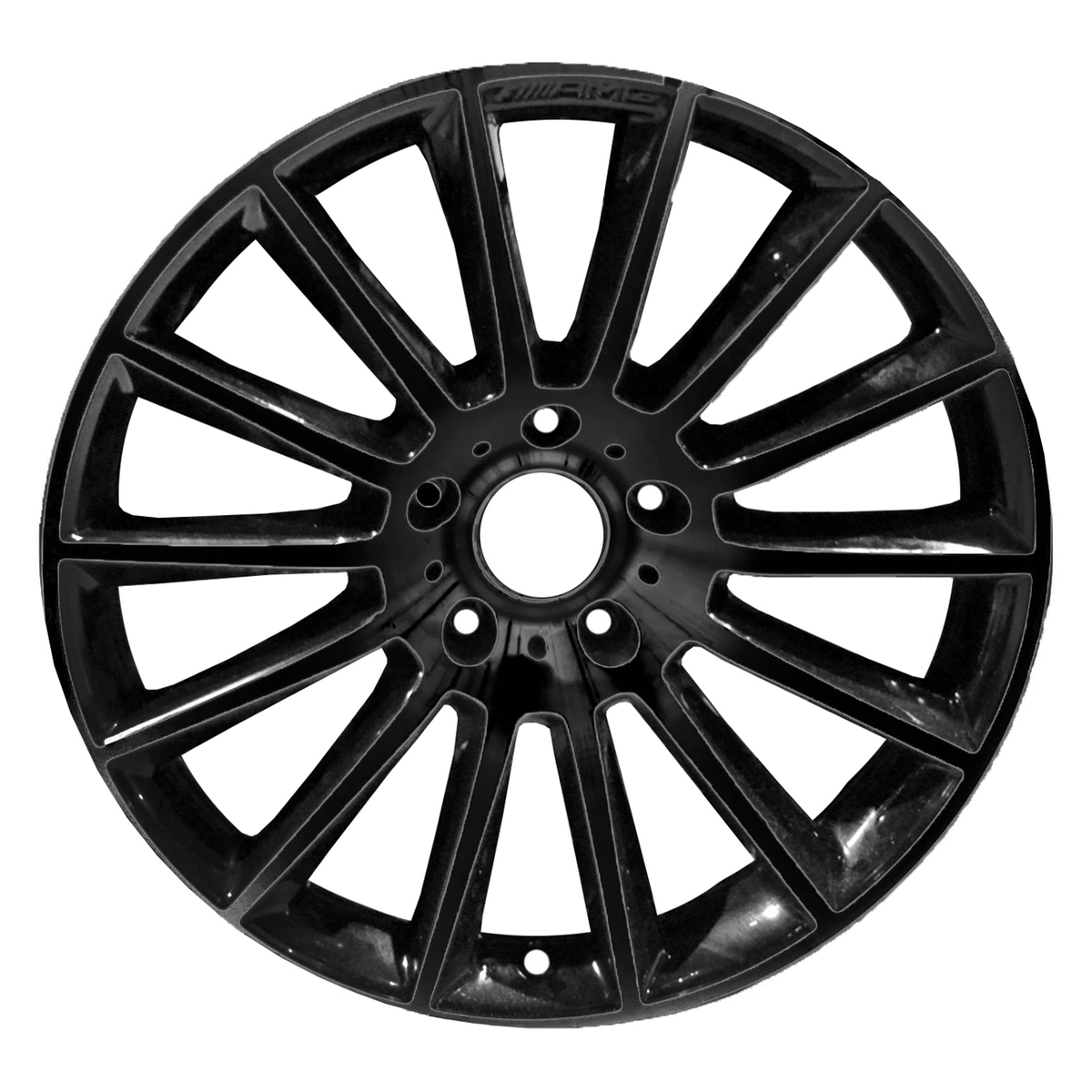 ALY85715U45 OEM Factory Wheel 20" Machined Gloss Black