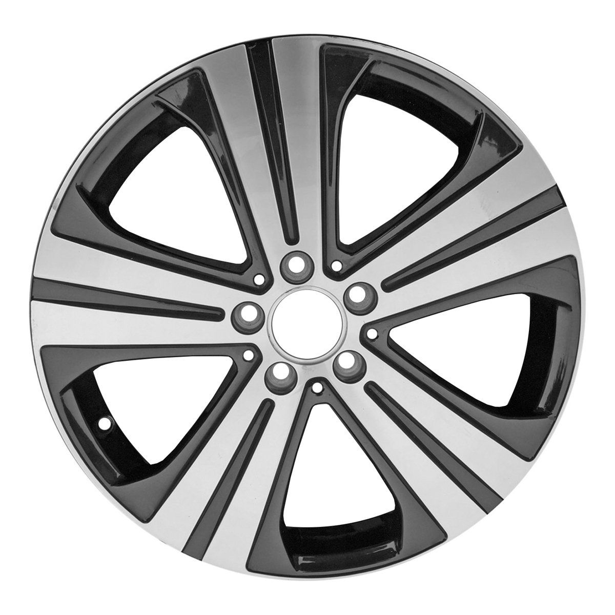 ALY96856U45 OEM Factory Wheel 19" Machined Gloss Black