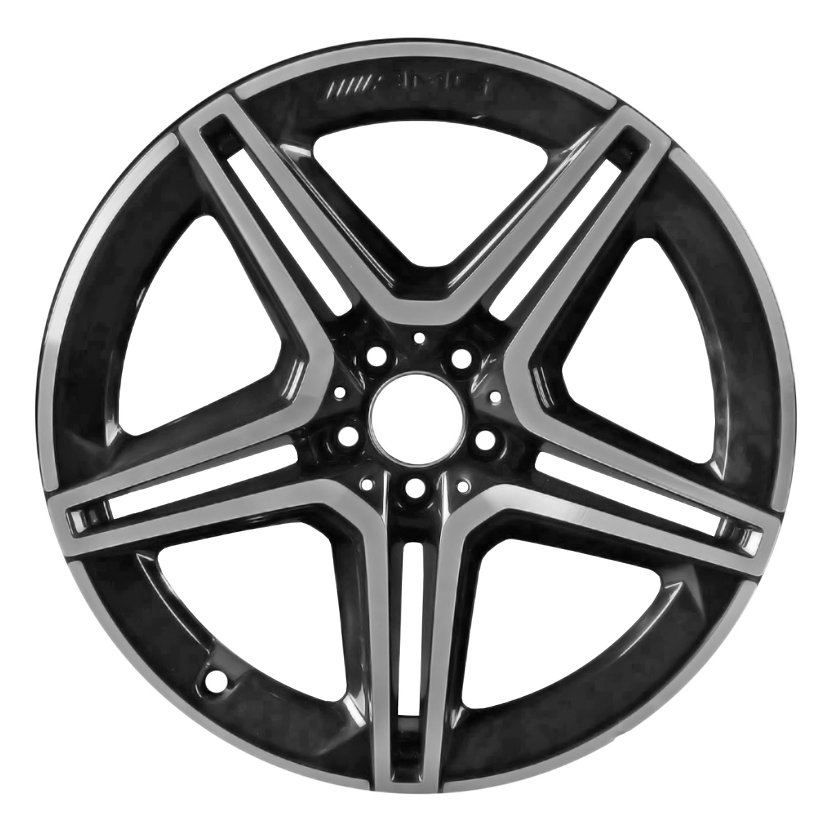 OW-VANRBK OEM & Replacement Wheel 21" 5x112.0 Machined Gloss Black