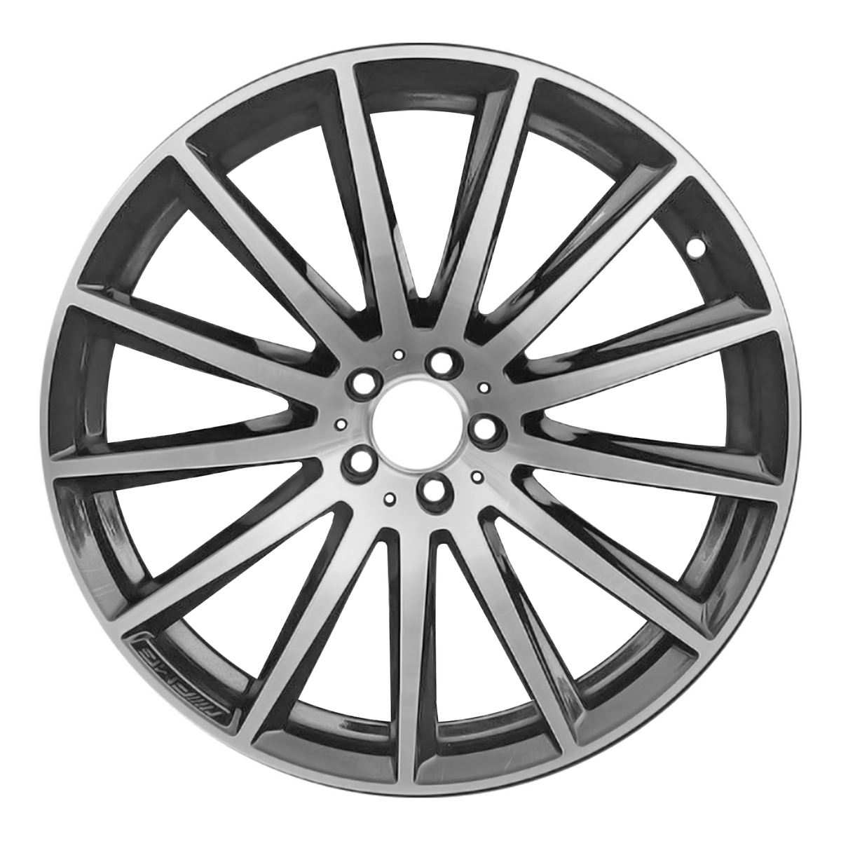 OW-8KZRJX OEM & Replacement Wheel 22" Machined Gloss Black