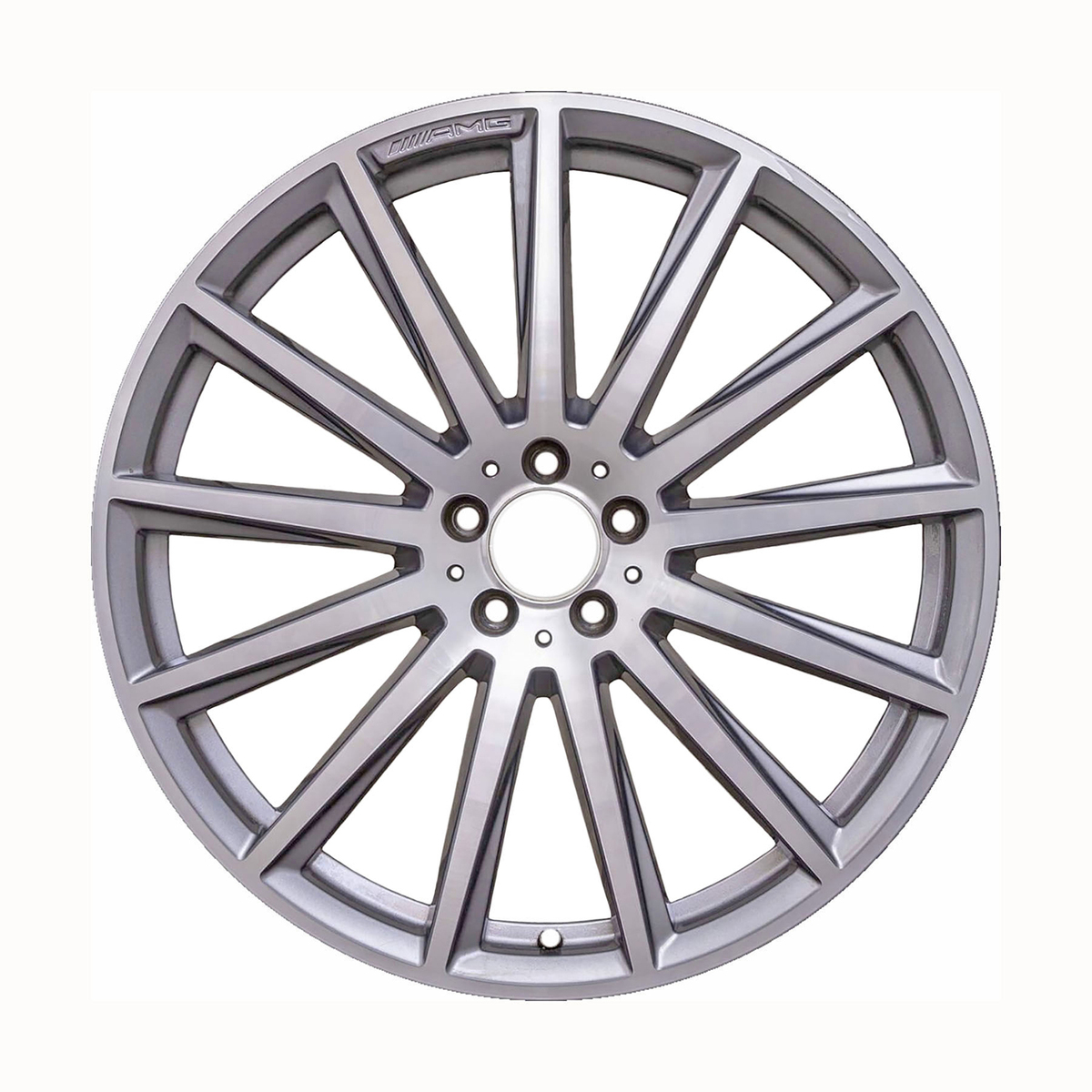 OW-W59AU4 OEM & Replacement Wheel 22" Machined Medium Charcoal