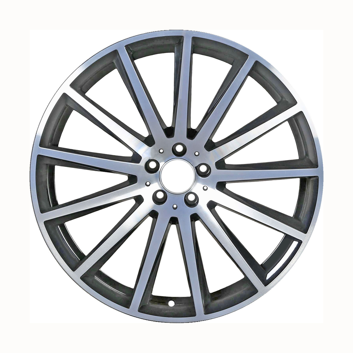 OW-MES2GN OEM & Replacement Wheel 22" Machined Gloss Black