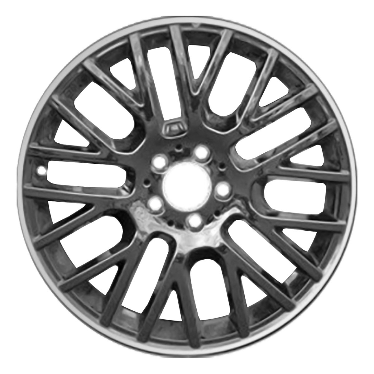 ALY85753U45 OEM Factory Wheel 19" Painted Black With Machined Flange