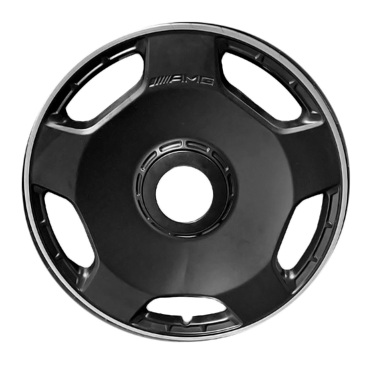 OW-TY5DXM OEM & Replacement Wheel 21" All Painted Matte Black With Machined Flange