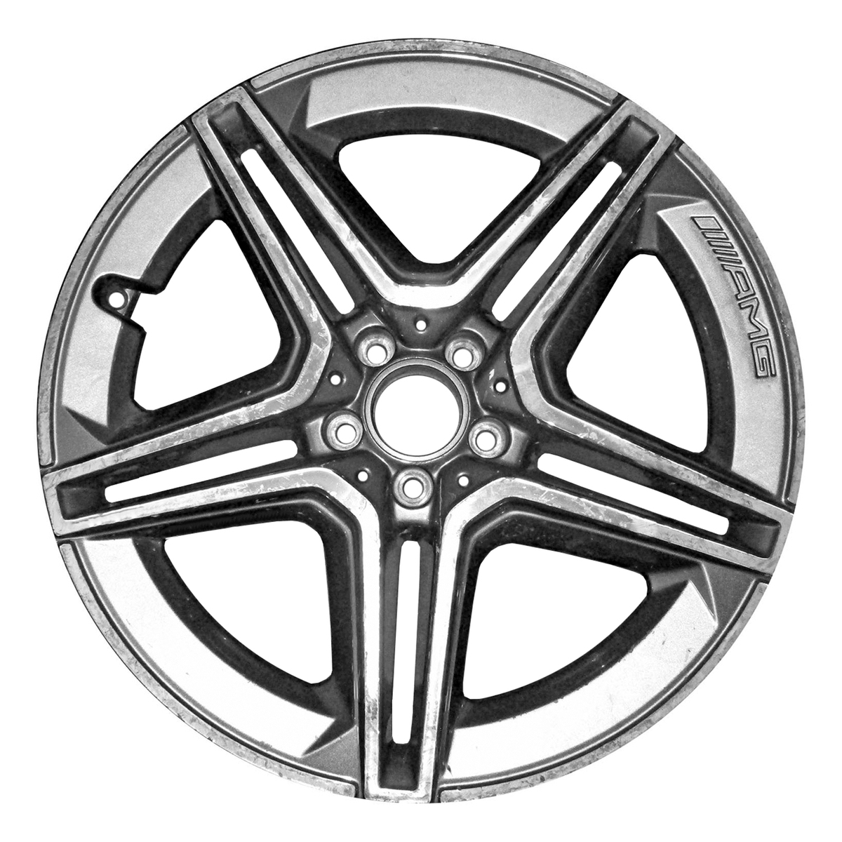OW-CM74UR OEM & Replacement Wheel 20" Machined Medium Charcoal Metallic