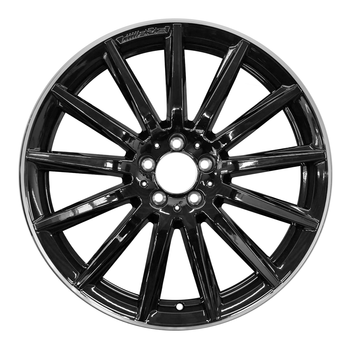 ALY85824U45 OEM Factory Wheel 20" All Painted Gloss Black With Machined Flange