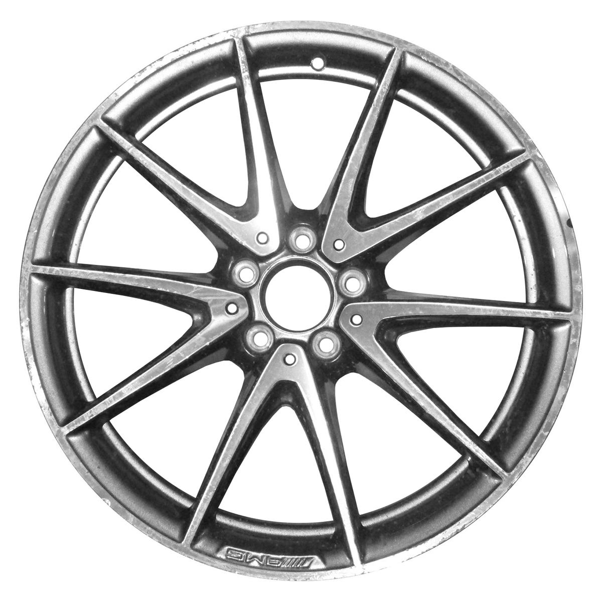 ALY95046U35 OEM Factory Wheel 19" Machined Medium Charcoal