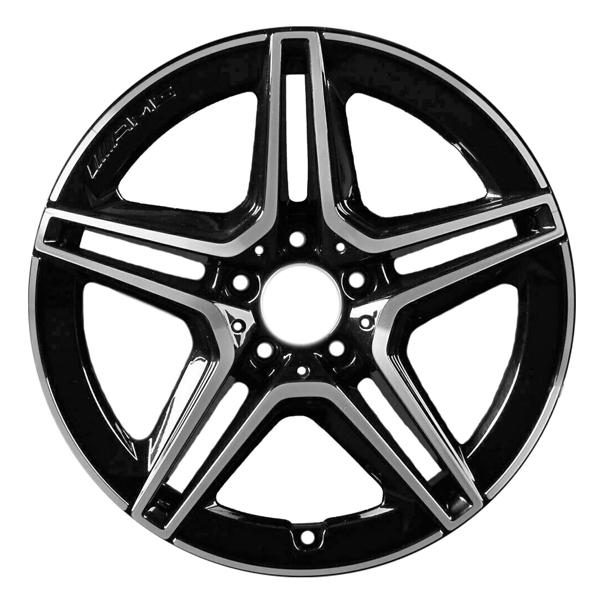 OW-B3PD8H OEM & Replacement Wheel 18" Machined Gloss Black
