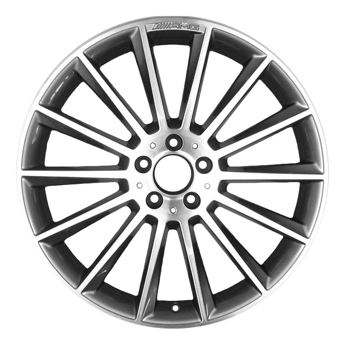 OW-TN7WJU OEM & Replacement Wheel 20" Machined Medium Charcoal Metallic