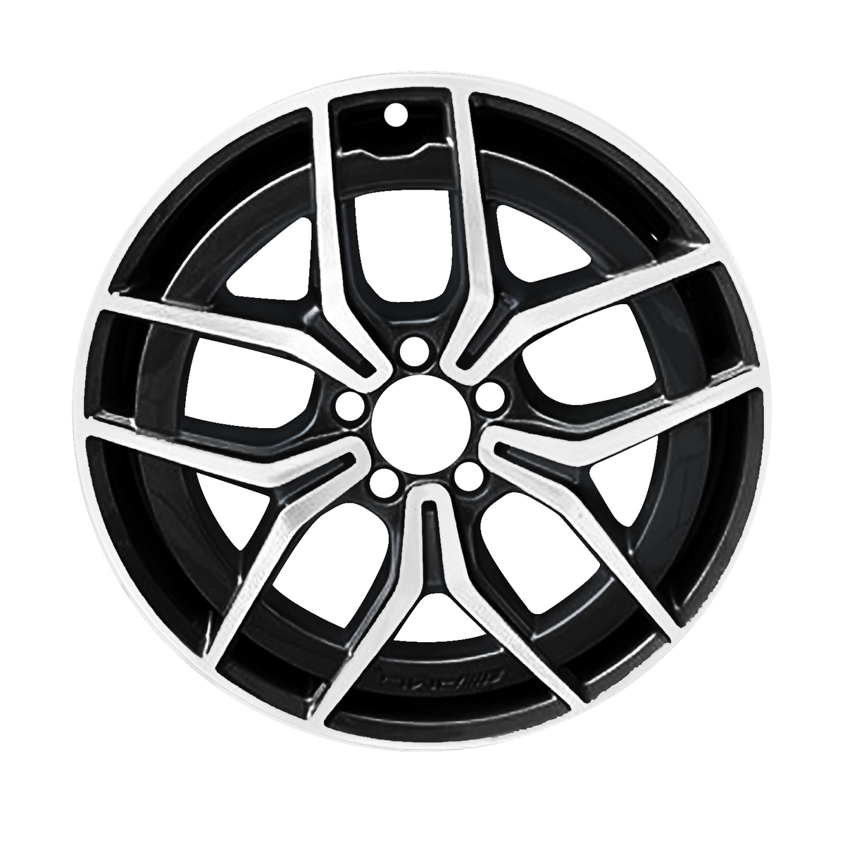 OW-QXK8AW OEM Factory Wheel 19" Machined Medium Charcoal Metallic