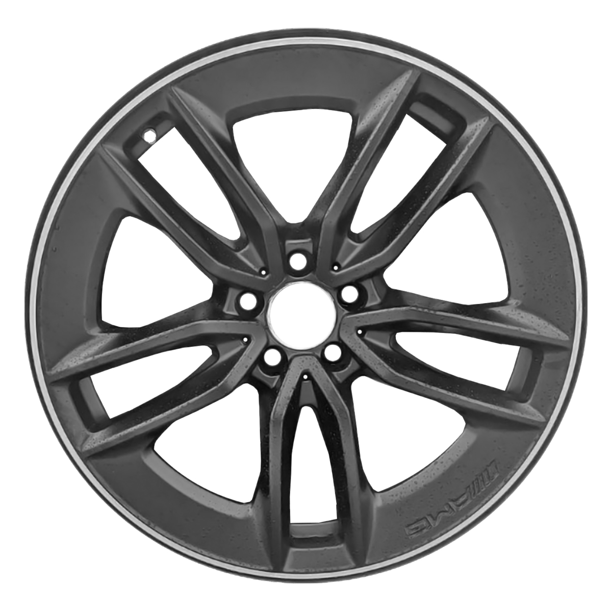 ALY85660A45 OEM Factory Wheel 20" 5x112.0 All Painted Black With Machined Flange