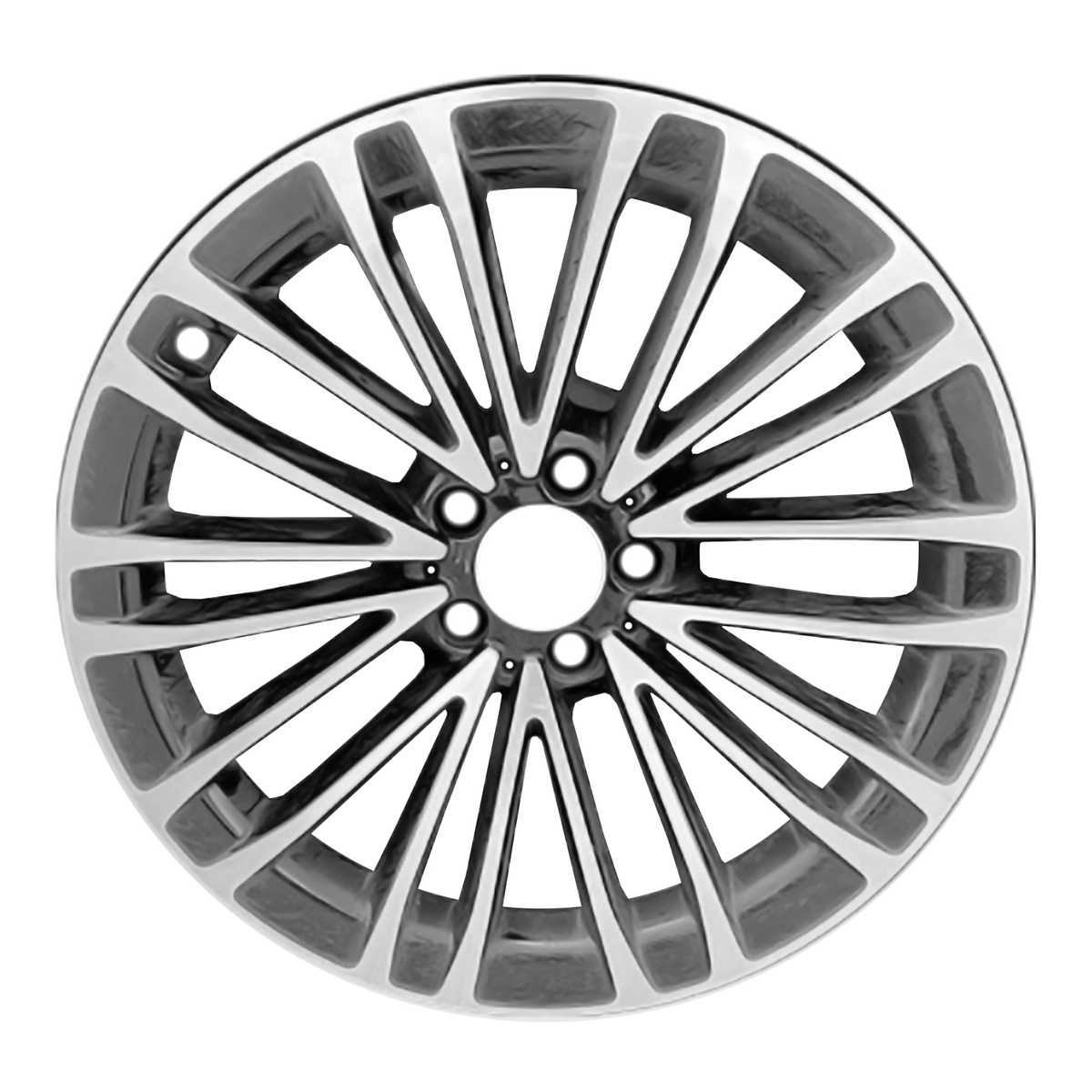 OW-98QWFZ OEM Factory Wheel 19" Machined Gloss Black