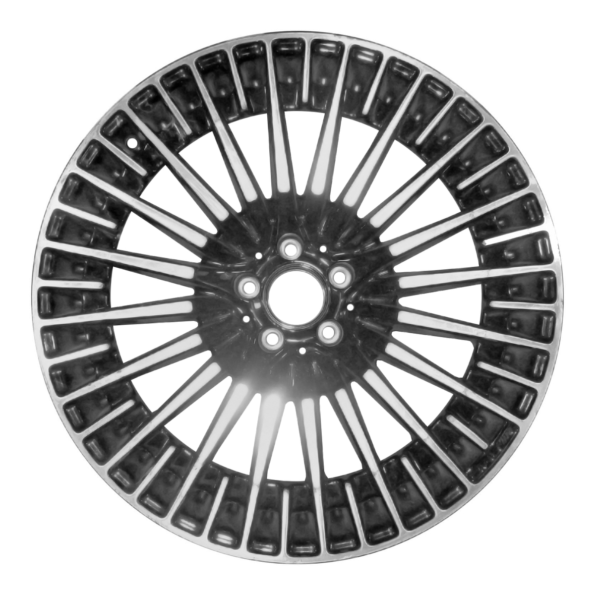 OW-5WCAYU OEM & Replacement Wheel 21" Machined Gloss Black