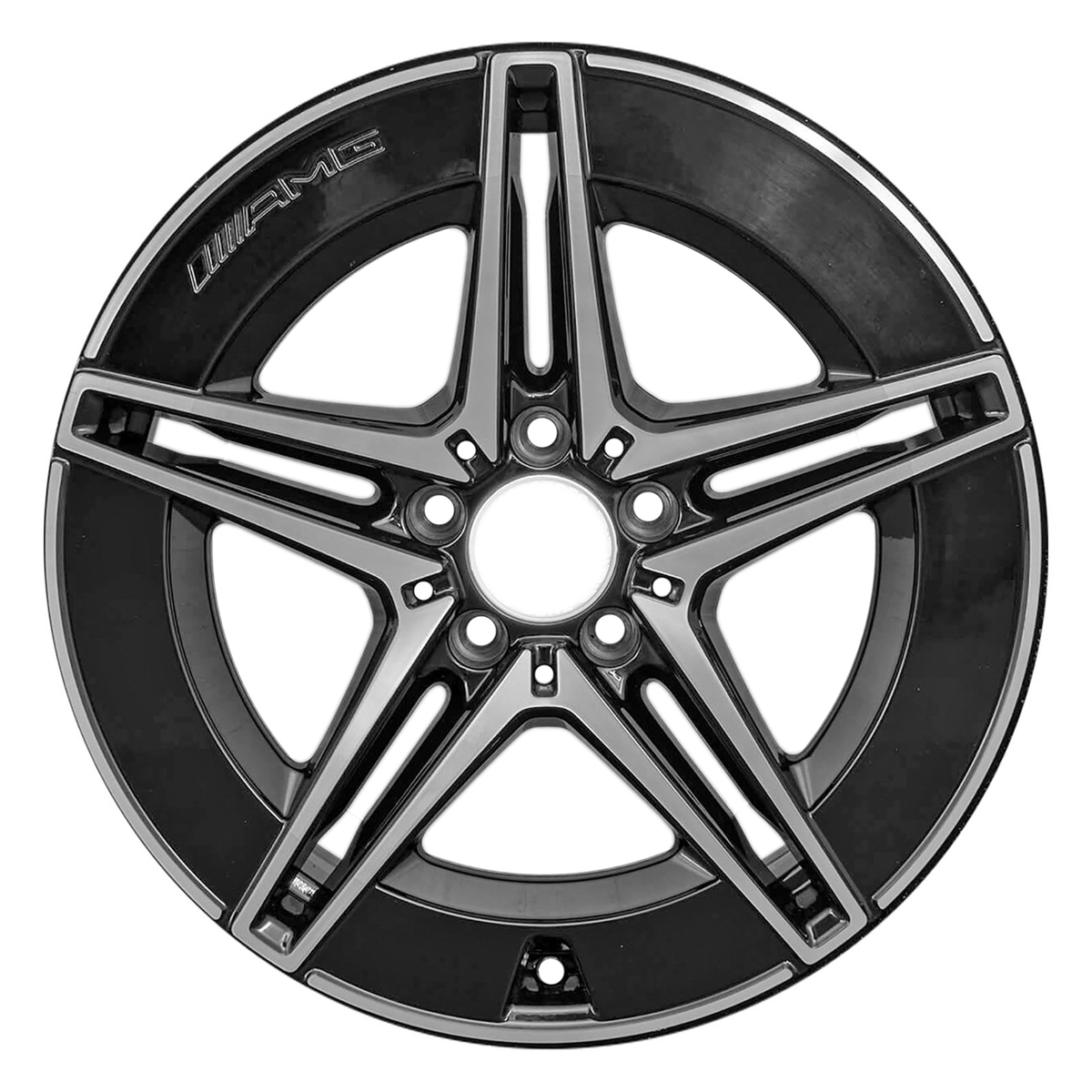 ALY86661U45 OEM Factory Wheel 18" Machined Gloss Black