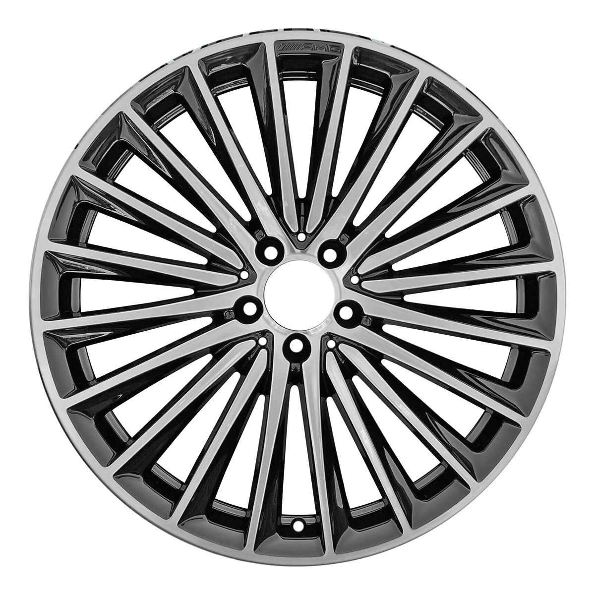 OW-F7XTUX OEM & Replacement Wheel 20" Machined Gloss Black