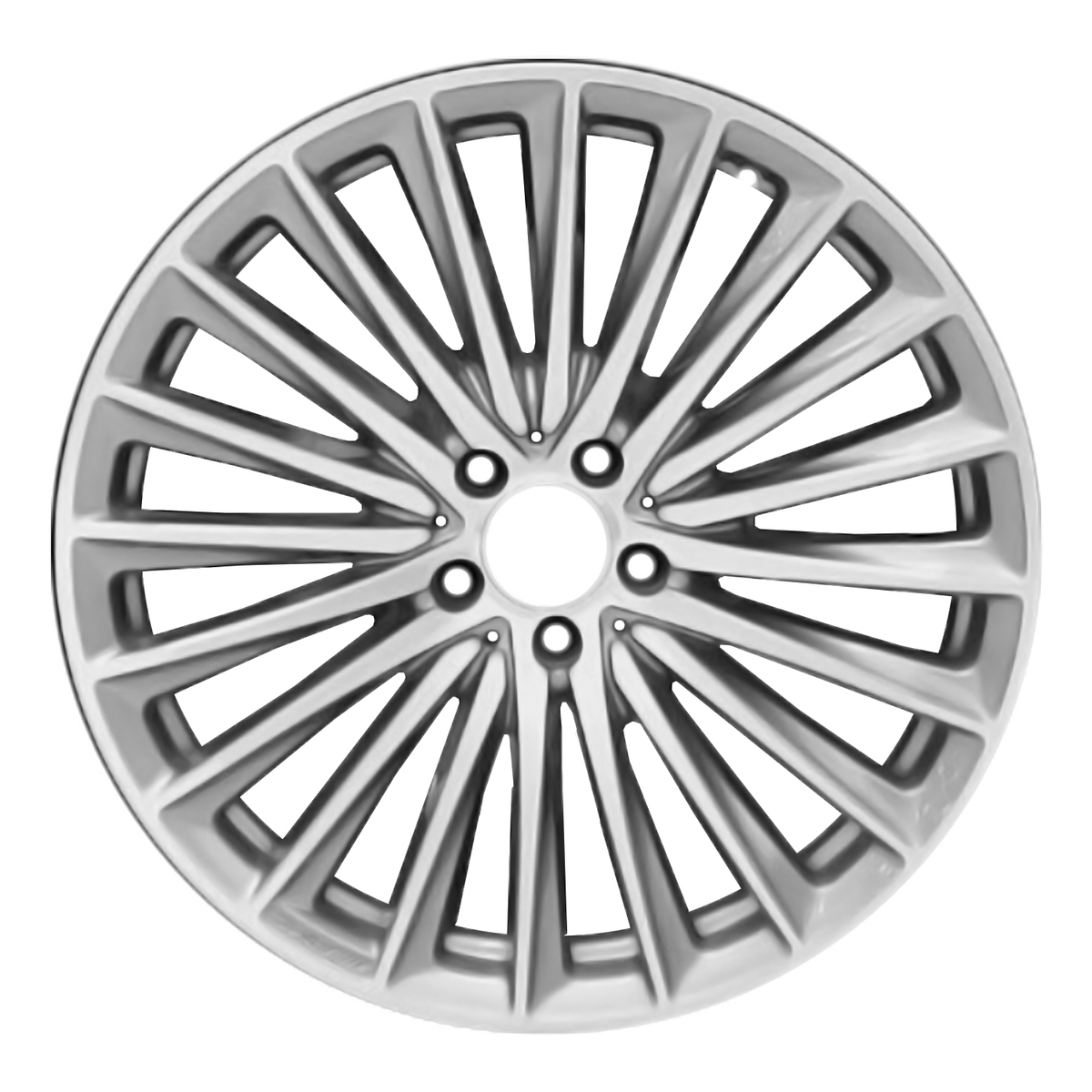 OW-75HU5N OEM & Replacement Wheel 20" Machined Medium Charcoal