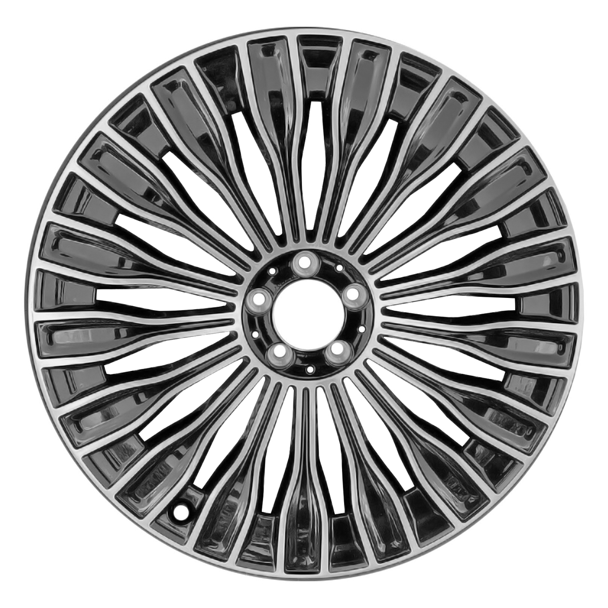 OW-UWQGY5 OEM & Replacement Wheel 21" Polished Gloss Black