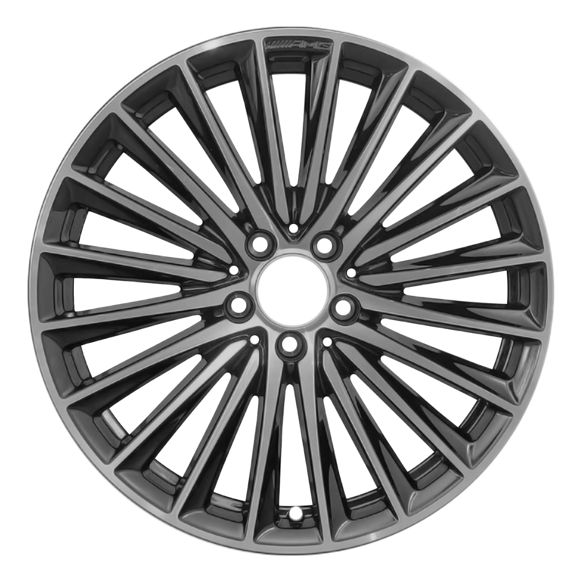 ALY86663U45 OEM Factory Wheel 19" Machined Gloss Black