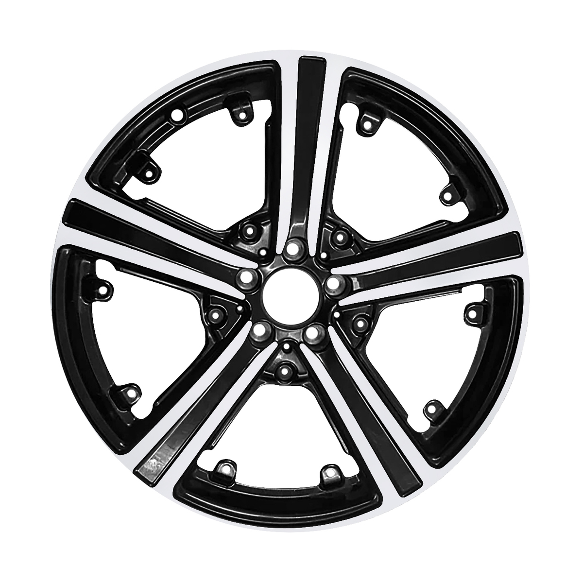 OW-SH4DMH OEM & Replacement Wheel 20" Machined Gloss Black
