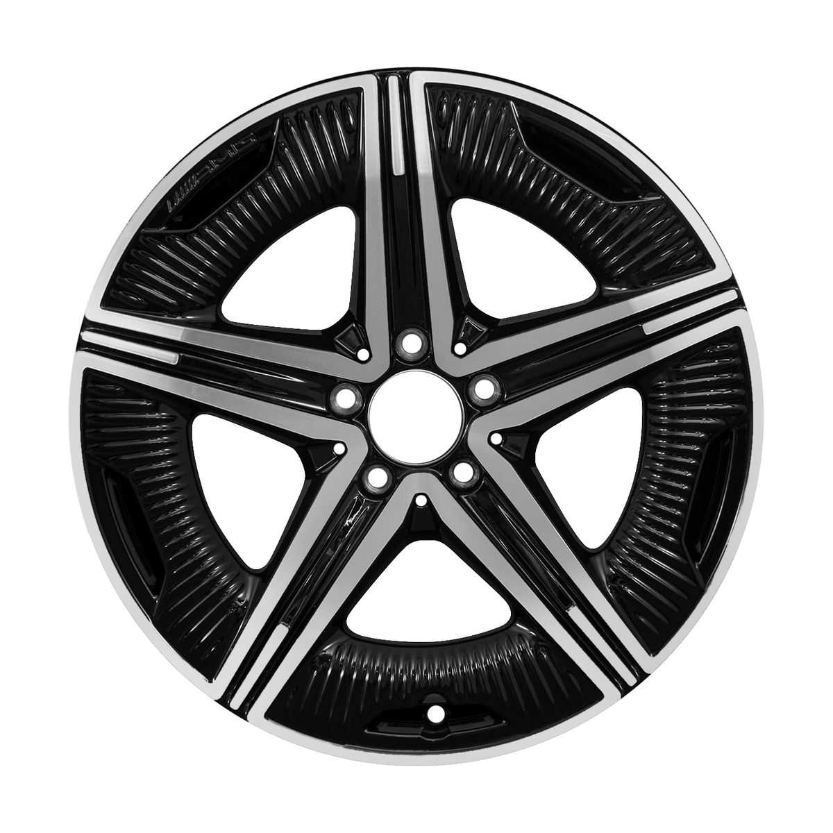 OW-W5K5QX OEM & Replacement Wheel 19" Machined Gloss Black