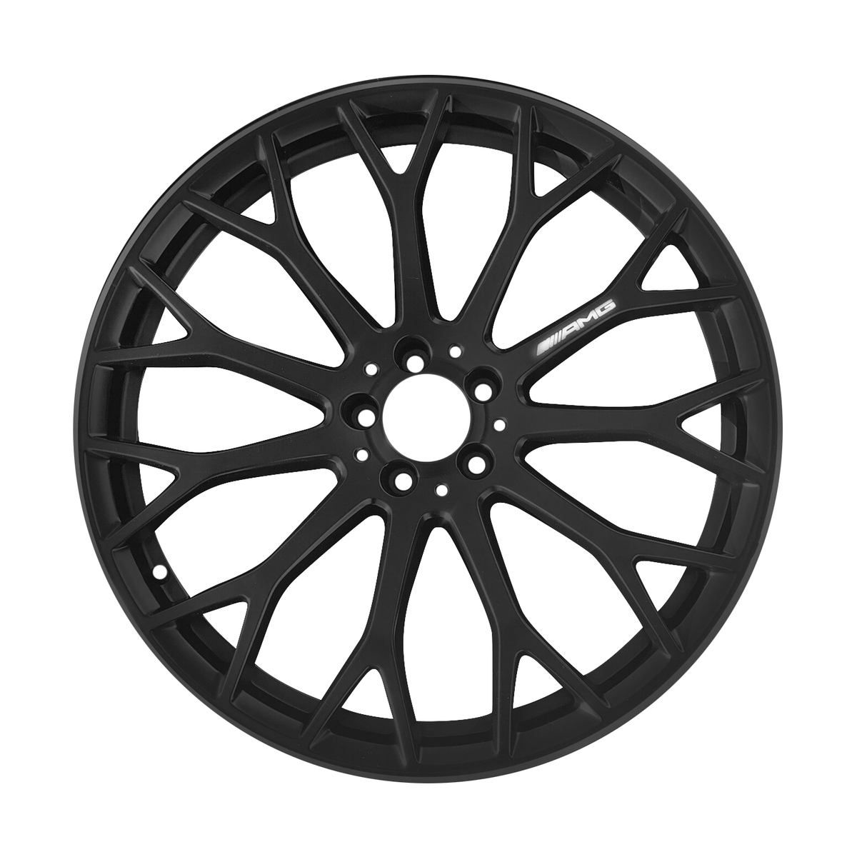 ALY85878A45 OEM Factory Wheel 21" Machined Flange Black Face