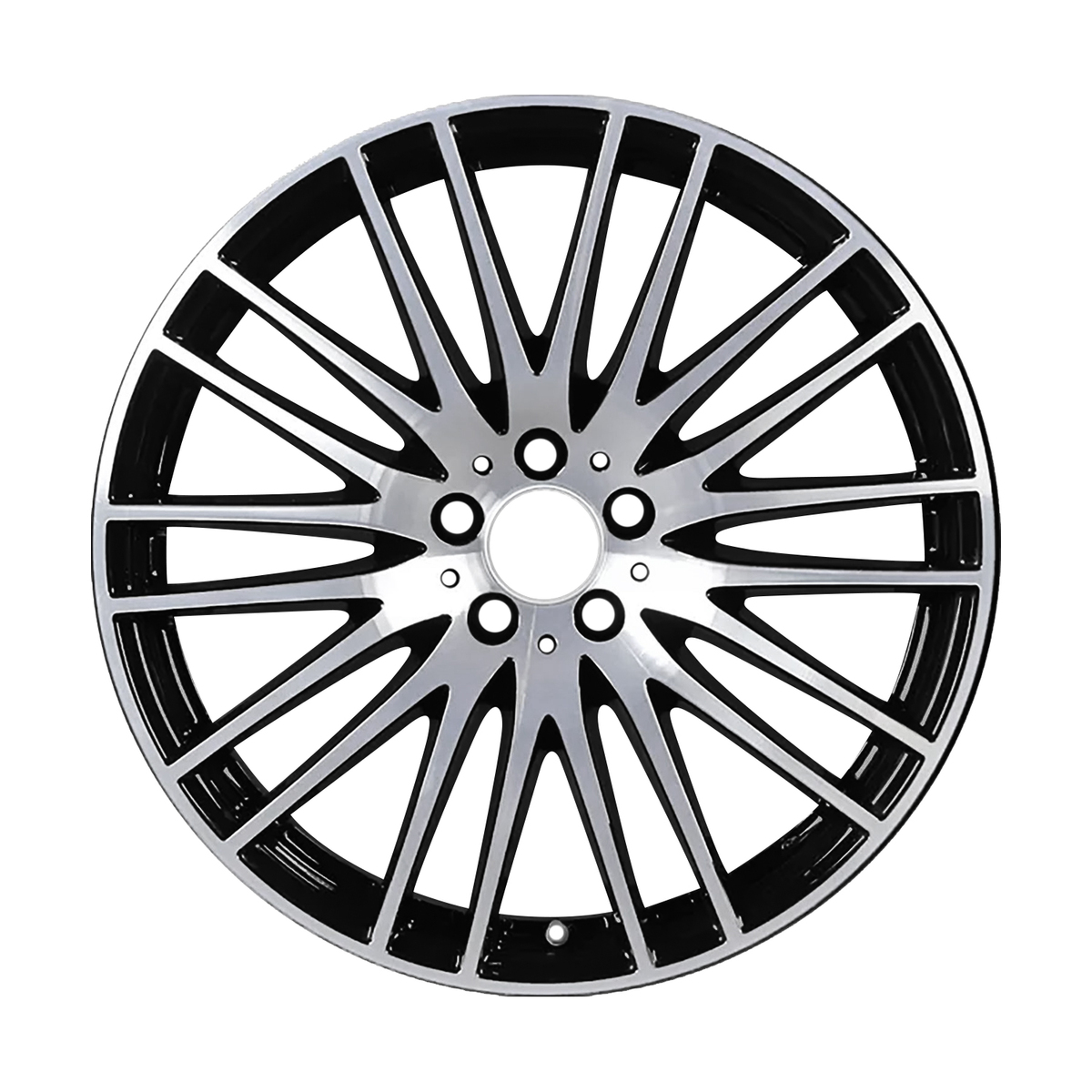 ALY85913U45 OEM Factory Wheel 20" Machined Gloss Black