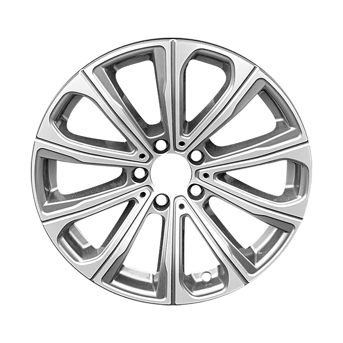 ALY85907U35 OEM Factory Wheel 18" Machined Medium Charcoal Metallic