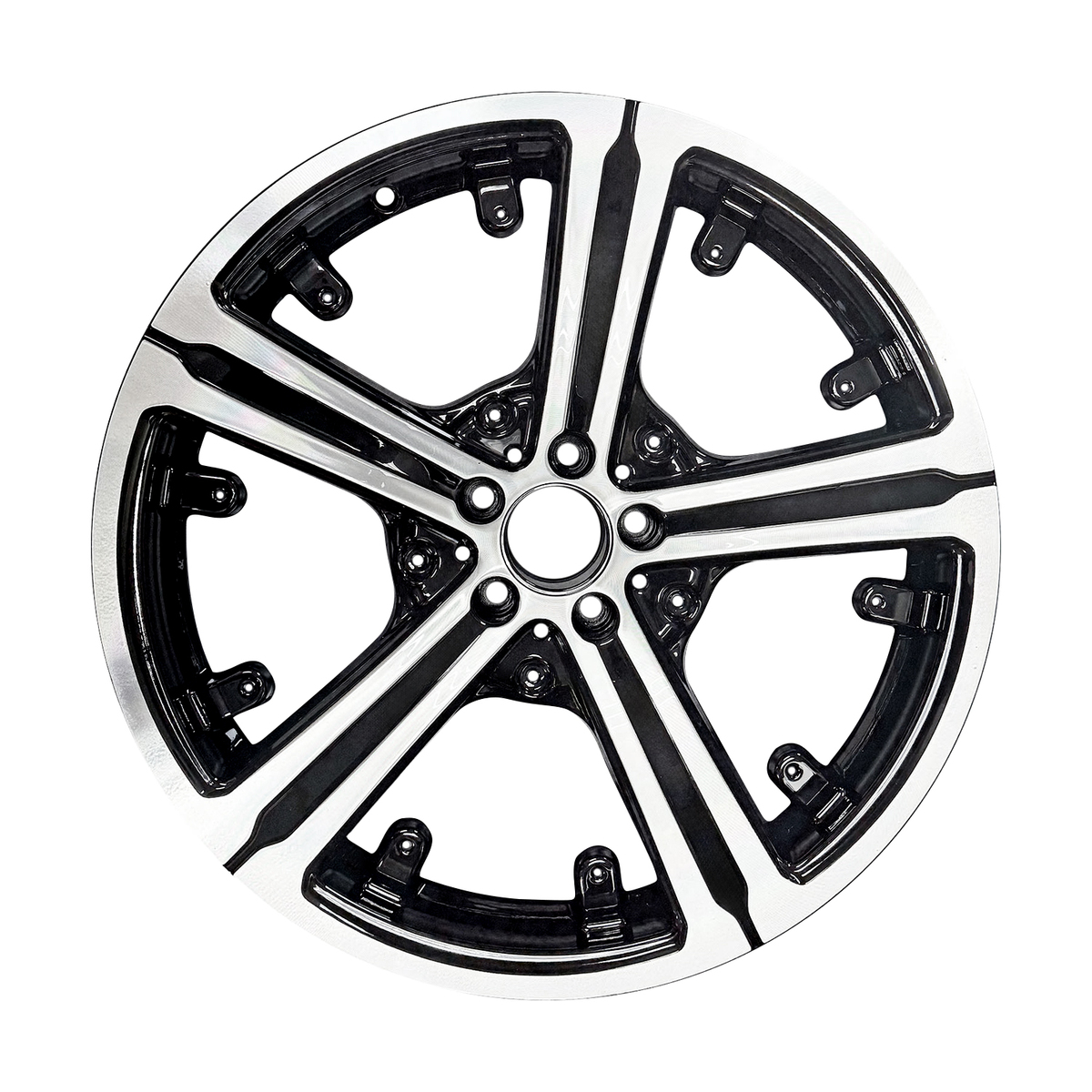 ALY85857U45 OEM Factory Wheel 21" Machined Gloss Black
