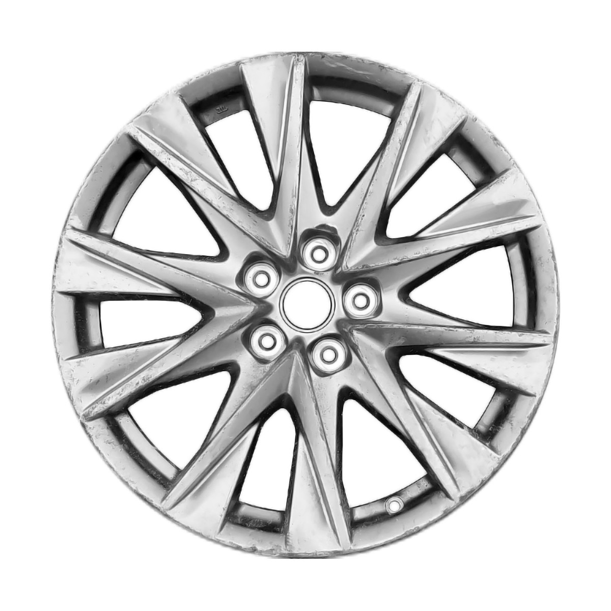 OW-9MUT2E OEM Factory Wheel 19" All Painted Medium Smoked Hyper Silver