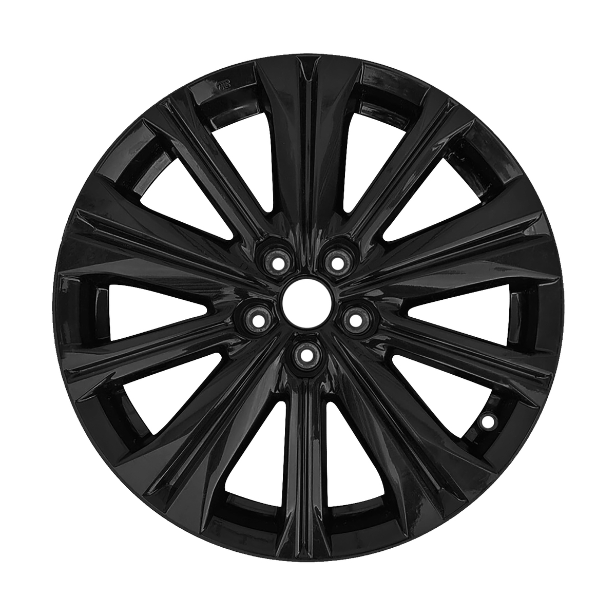 OW-EVW6DZ OEM & Replacement Wheel 19" 5x4.5 All Painted Black Pearl Metallic