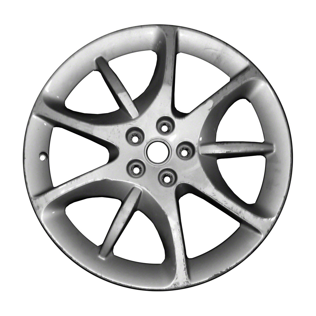 ALY97421U20 OEM Factory Wheel 20" All Painted Light Sparkle Silver