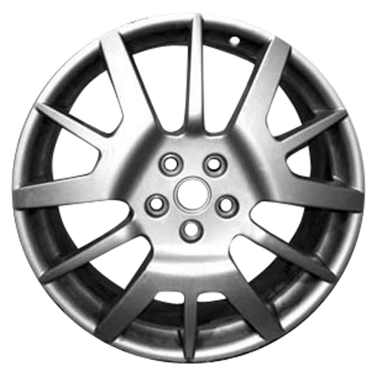 ALY98166U20 OEM Factory Wheel 20" Medium Sparkle Silver Full Face