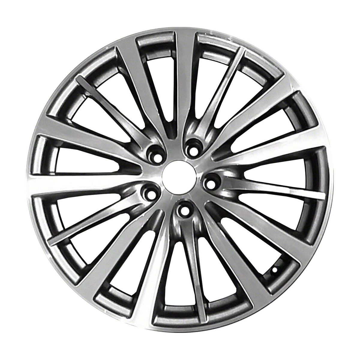 ALY97697U30 OEM Factory Wheel 19" Machined And Charcoal