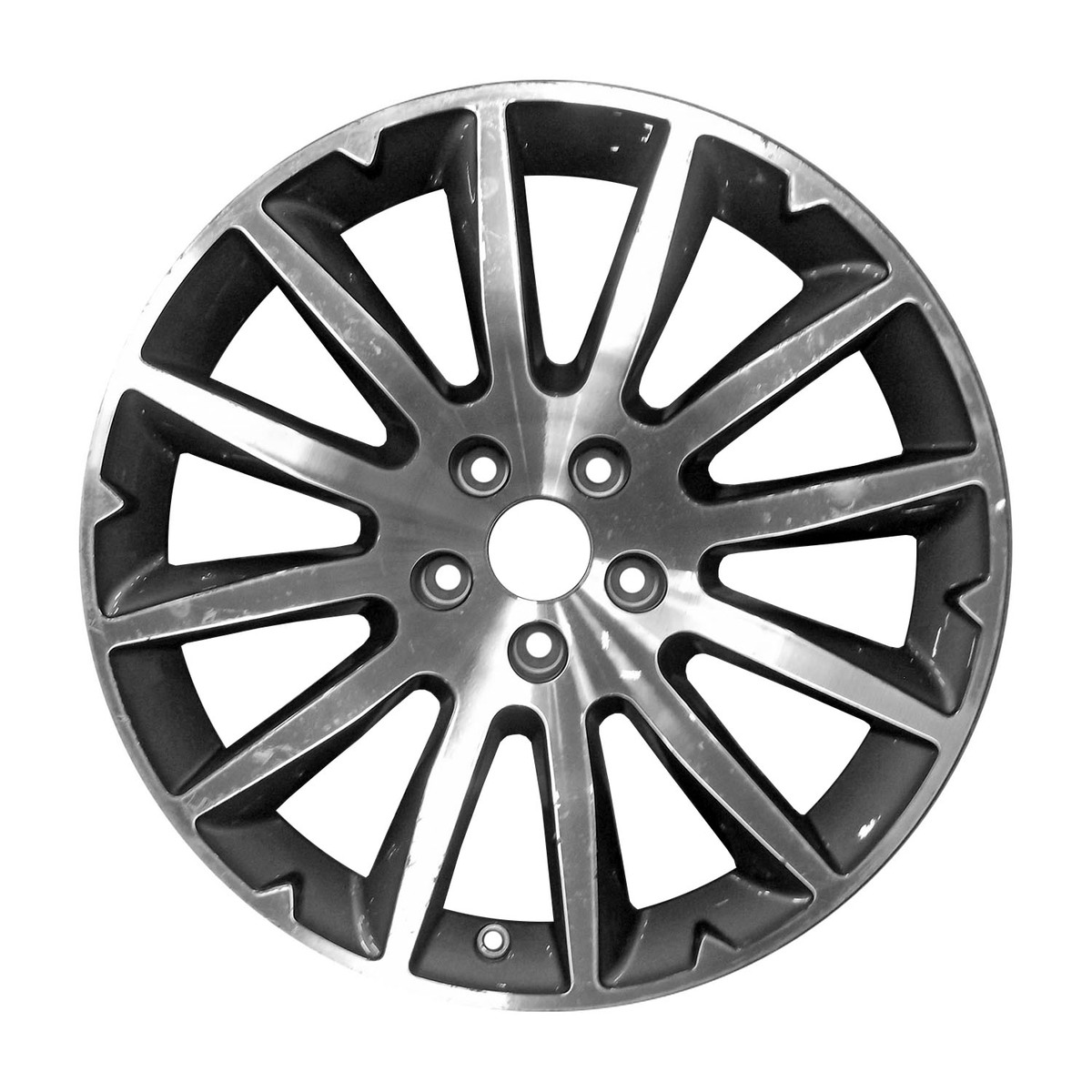 ALY96001U30 OEM Factory Wheel 18" Machined Dark Charcoal