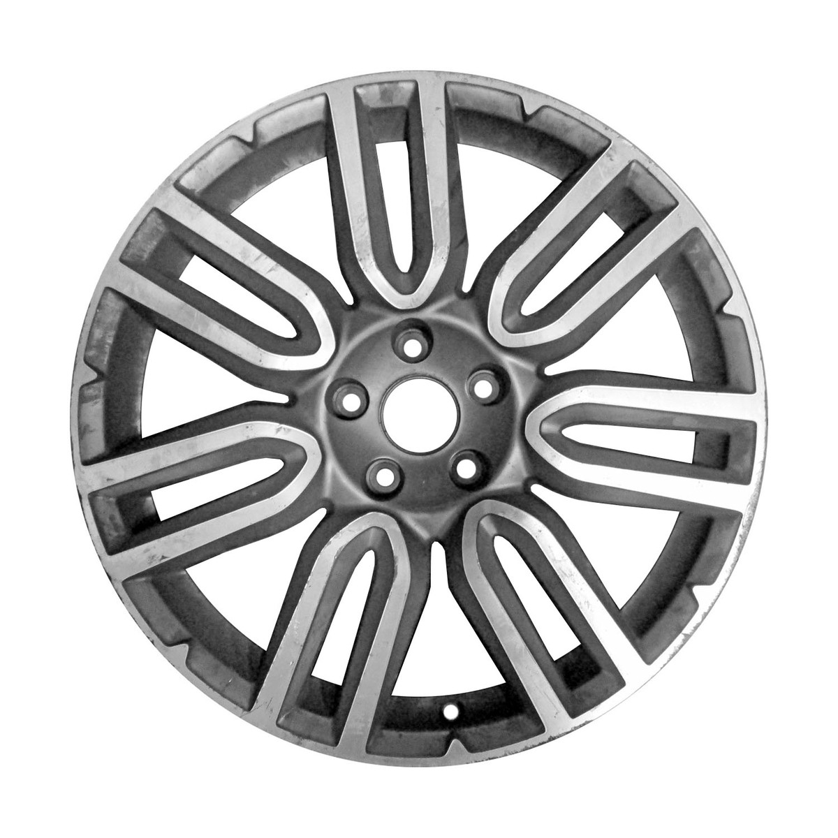 ALY96107U35 OEM Factory Wheel 19" Machined And Medium Charcoal Metallic
