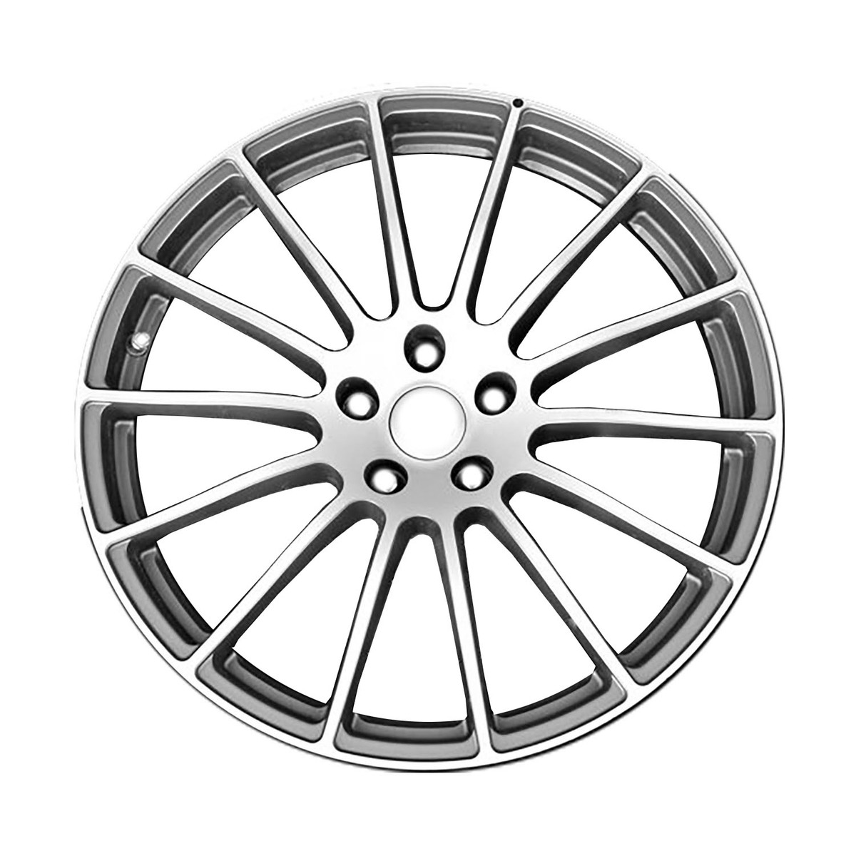 OW-A3UFNZ-U35 Reconditioned OEM Wheel 20" Machined/medium Charcoal Matte Clear