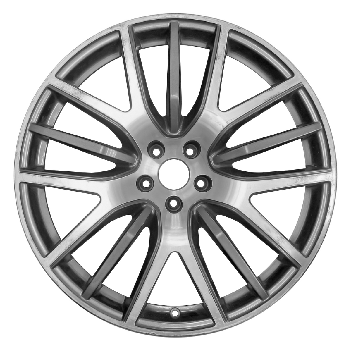 OW-R2U44R OEM Factory Wheel 21" Machined Dark Charcoal