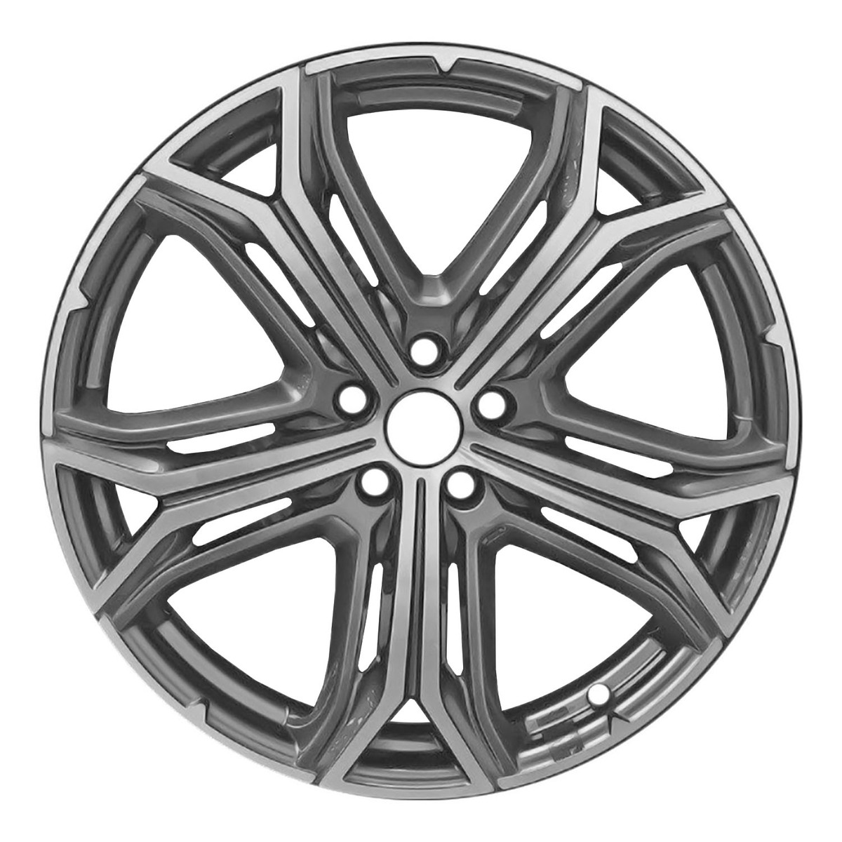 OW-EZKERA OEM Factory Wheel 21" Machined Dark Charcoal Metallic