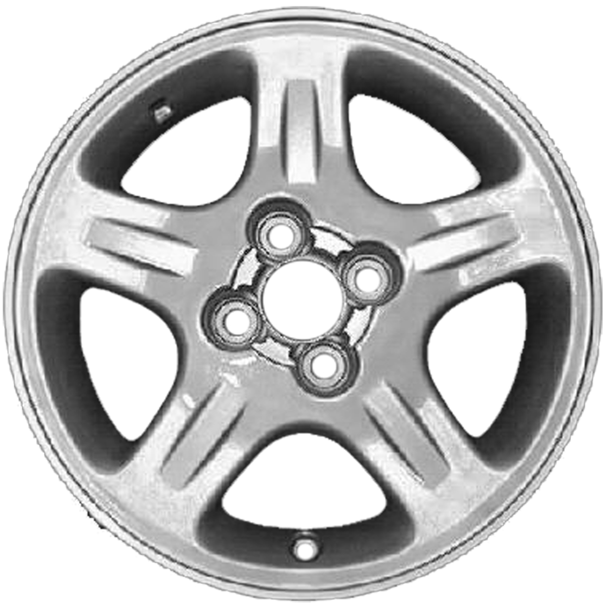 OW-VEP52E OEM & Replacement Wheel 15" All Painted Dark Charcoal