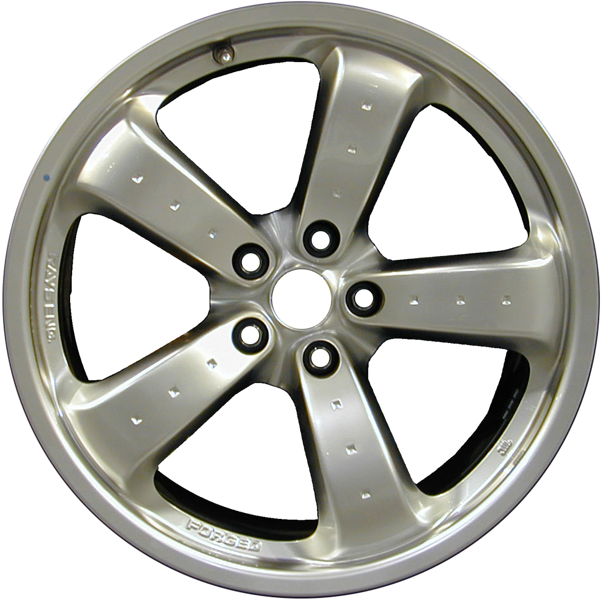 OW-KTRBYA OEM & Replacement Wheel 19" 5x4.5 All Painted Light Smoked Hyper Silver