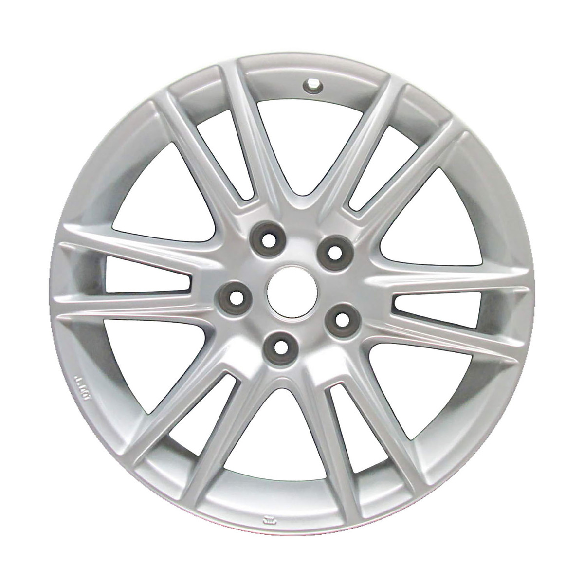 OW-H7YSVS OEM Factory Wheel 17" 5x4.5 All Painted Bright Silver Textured