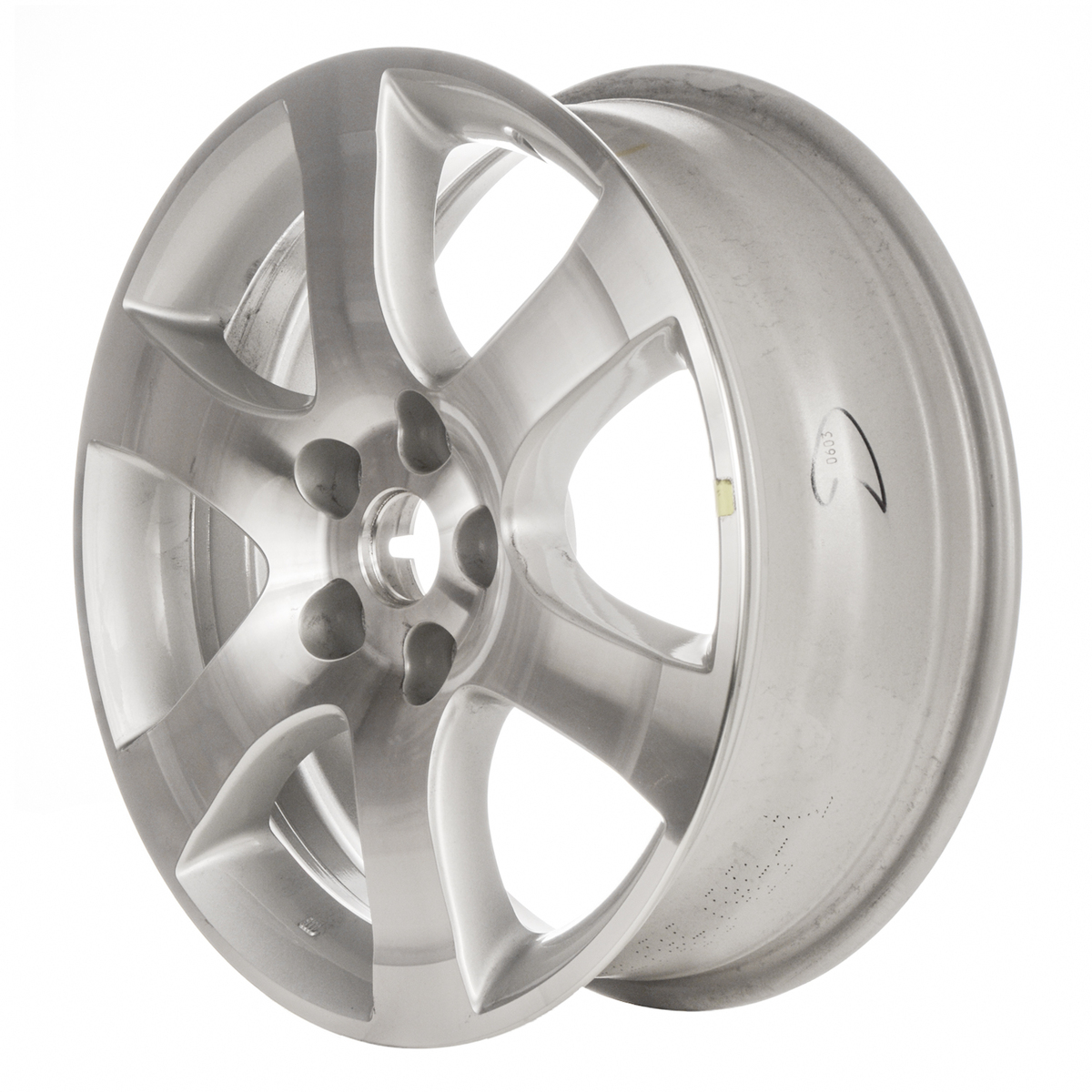 OW-AWYA4A-U10 Reconditioned OEM Wheel 17" 5x4.5 Machined W/silver Vent