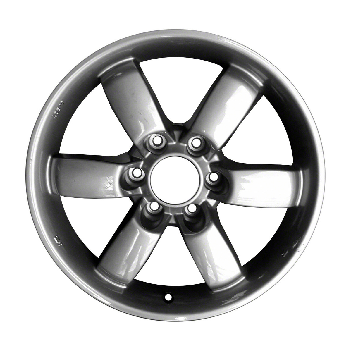 ALY62489U30 OEM & Replacement Wheel 18" 6x5.5 Painted Charcoal Silver