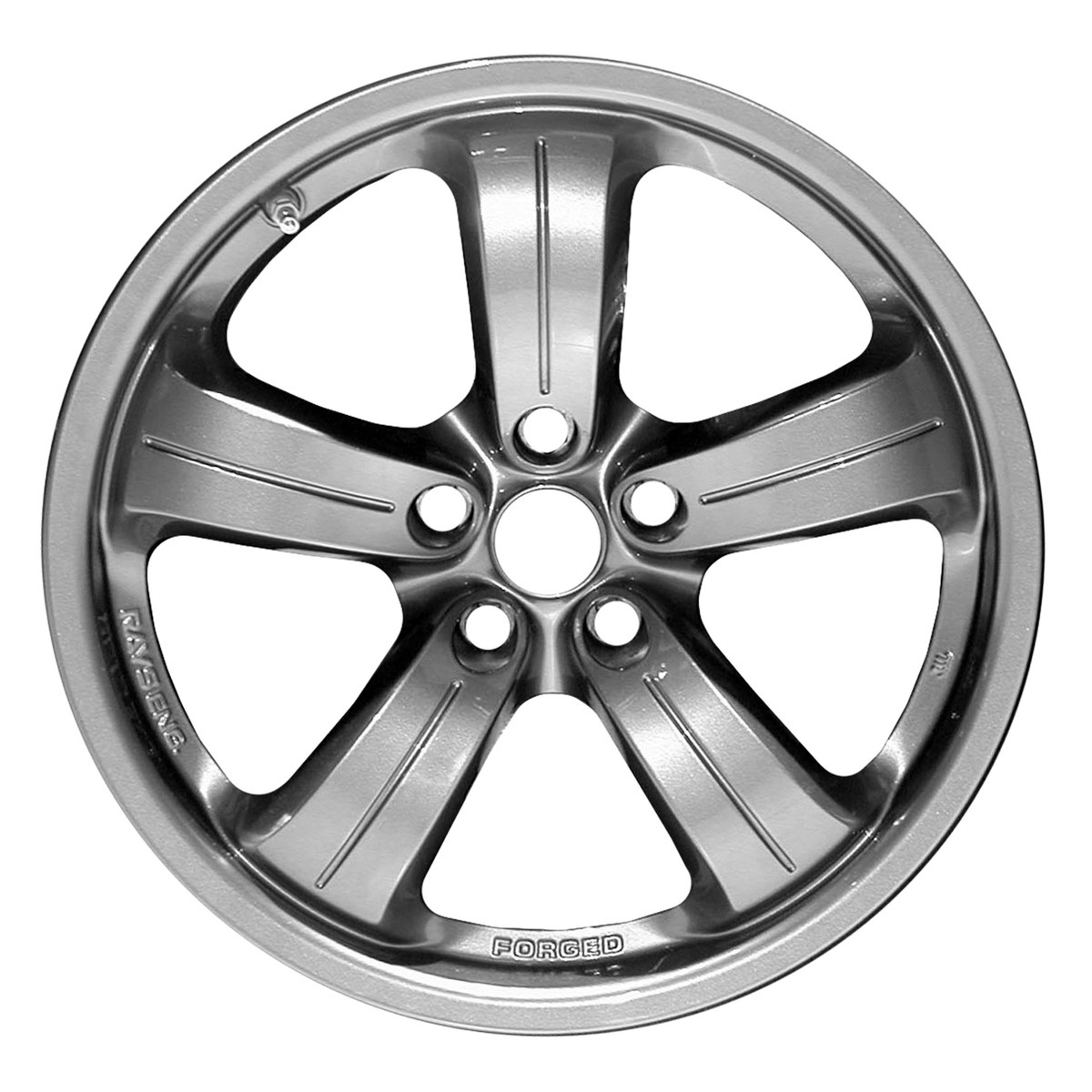 OW-W42BXH OEM & Replacement Wheel 18" All Painted Charcoal Gray