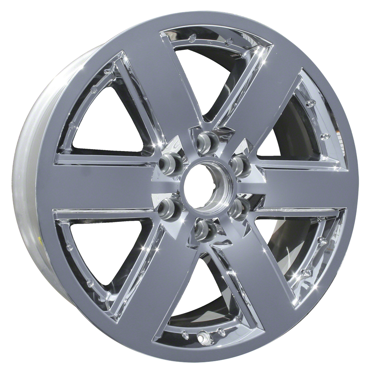 ALY62513U86N OEM & Replacement Wheel 20" 6x5.5 Chrome Cladded