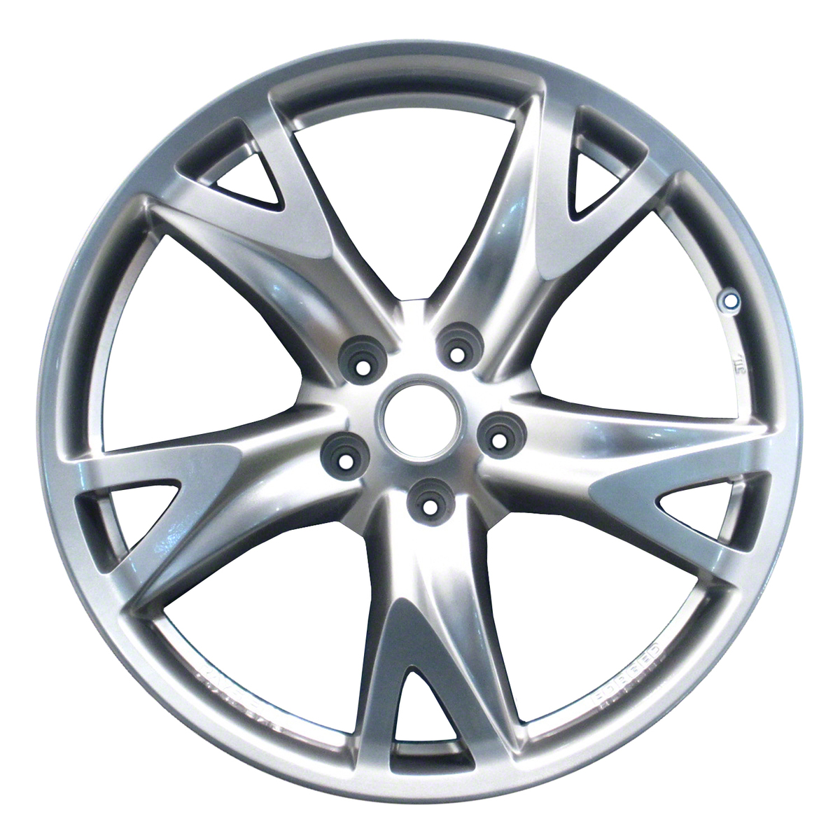 OW-EWWU49 OEM & Replacement Wheel 19" 5x4.5 All Painted Light Smoked Hyper Silver