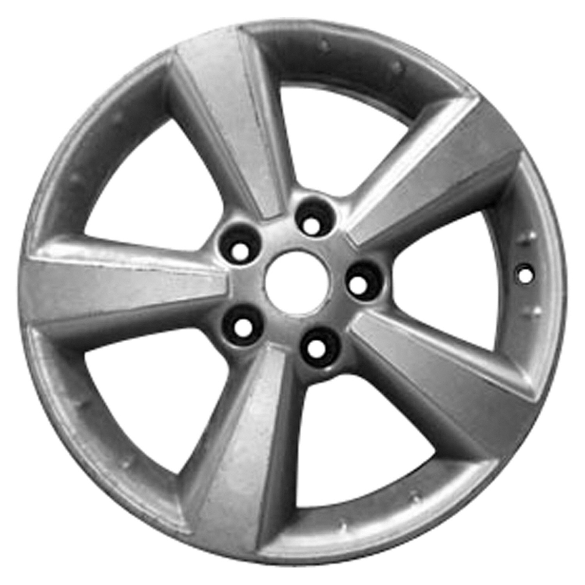OW-UGJKC3 OEM & Replacement Wheel 17" Bright Sparkle Silver Full Face