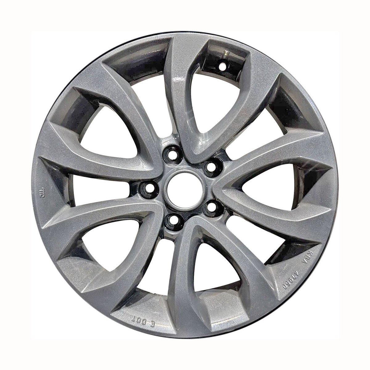 OW-SJKN5K OEM & Replacement Wheel 17" 5x4.5 Gray Full Face